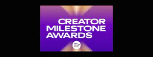 Spotify Creator Milestone Award - Bronze