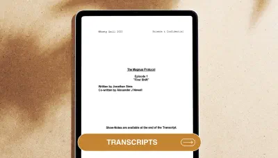 View and download transcripts for our podcasts thumbnail