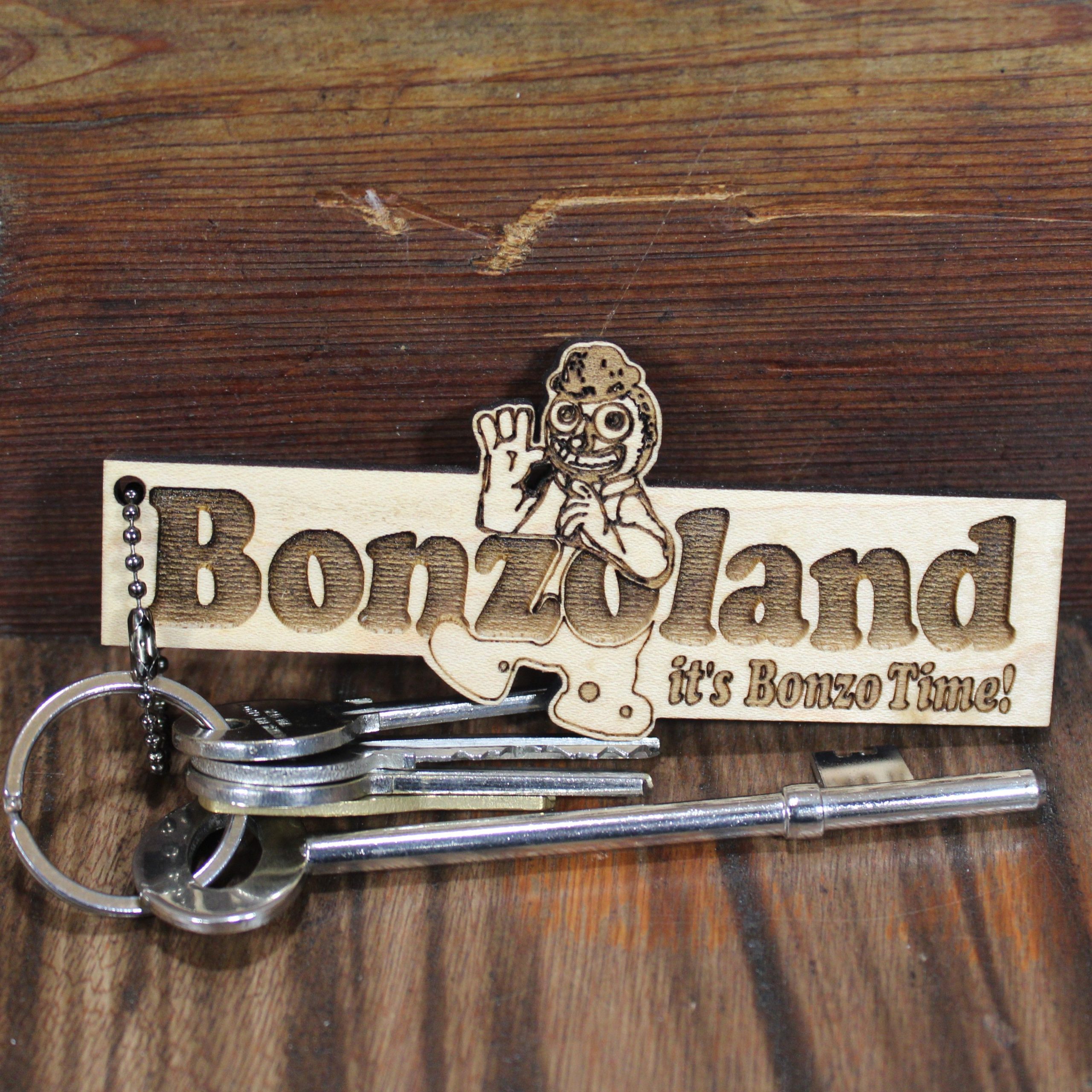 Bonzoland Keyring