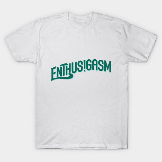 Enthusigasm Podcast Typographic Logo