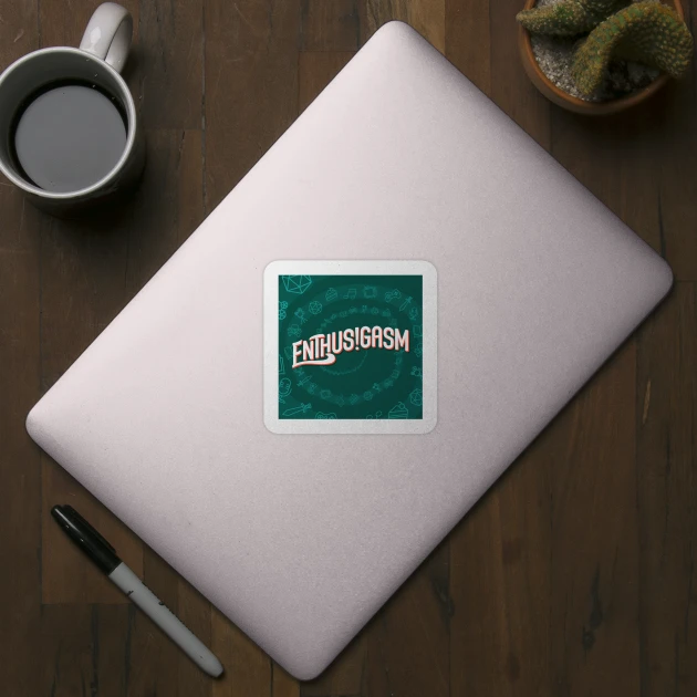 Enthusigasm Square Podcast Cover Art