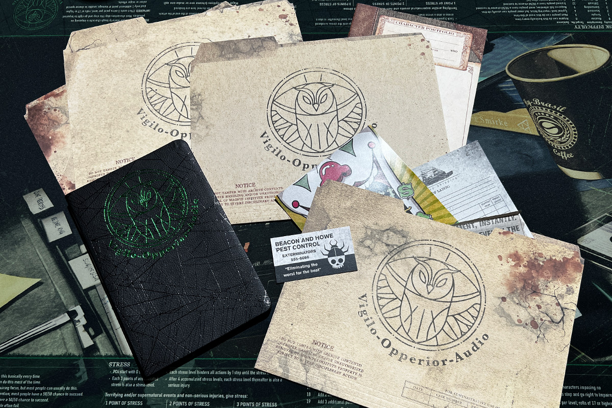 The Magnus Archives Roleplaying Game - Institute File Folders